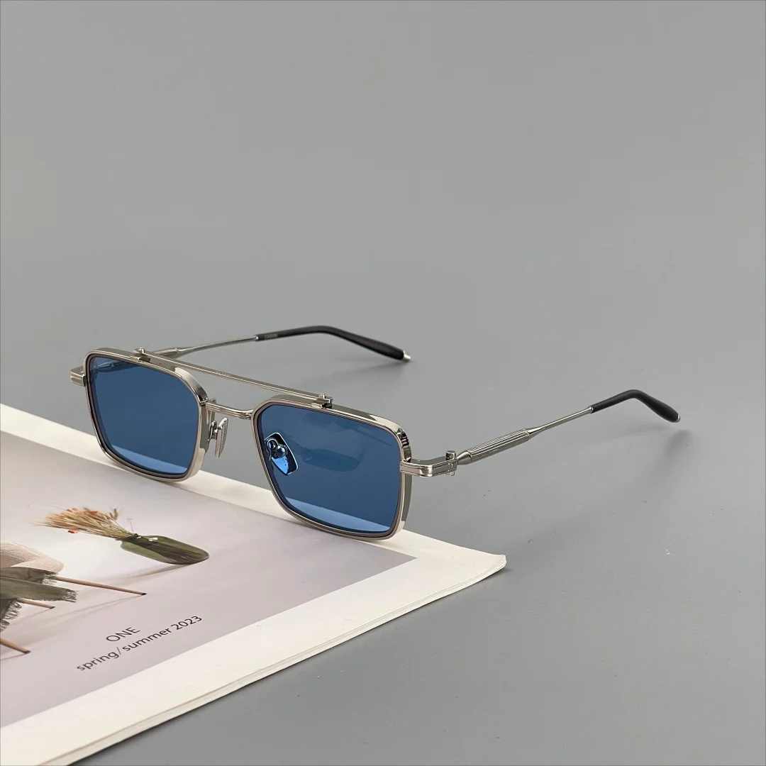 lunettes-de-soleil-carrees-a-double-pont-en-metal-de-luxe-pour-hommes-et-femmes-lunettes-de-conduite-d'exterieur-tendance-protection-uv400-lunettes-de-soleil-classiques-accessoires-de-mode