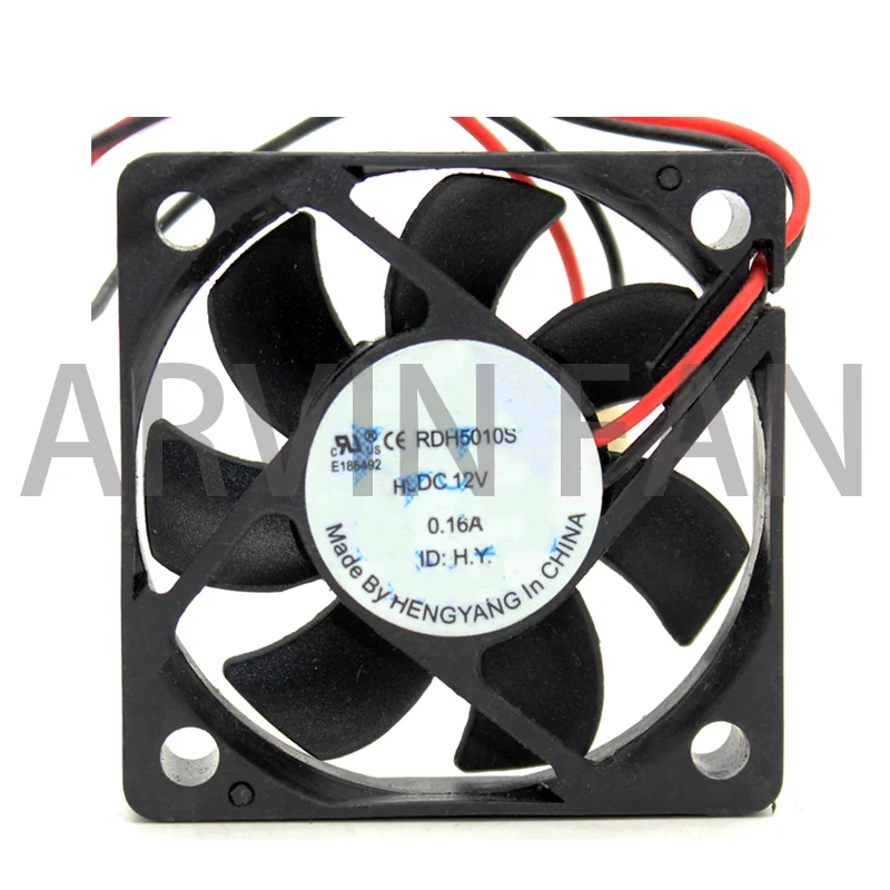 Ventilateur de refroidissement de carte mère CPU, châssis d'ordinateur, RDH5010S, 5cm, 5010mm, 50x50x10mm, 12V, 0,16 A, tout neuf, original