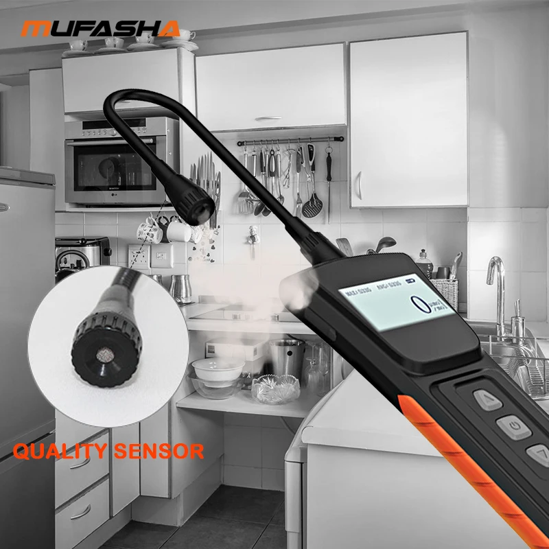 Imagem -04 - Mupasha-auto Alarme Detector de Vazamento de Gás Gás Metano Gás Natural Gás Liquefeito de Petróleo Testador de Gás Combustível e Inflamável