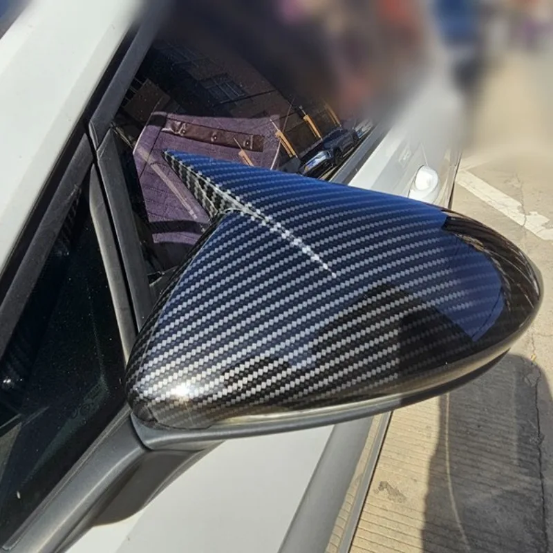 For VW Golf Sportsvan AM1 2016-2020 Side Door Rearview Mirror Cover Cap Trim Shell Sticker Car Styling Accessories Parts