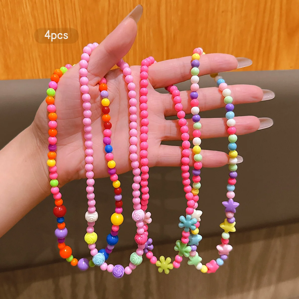 4 simple, versatile, sweet, cute, colorful and fashionable necklaces suitable for daily use