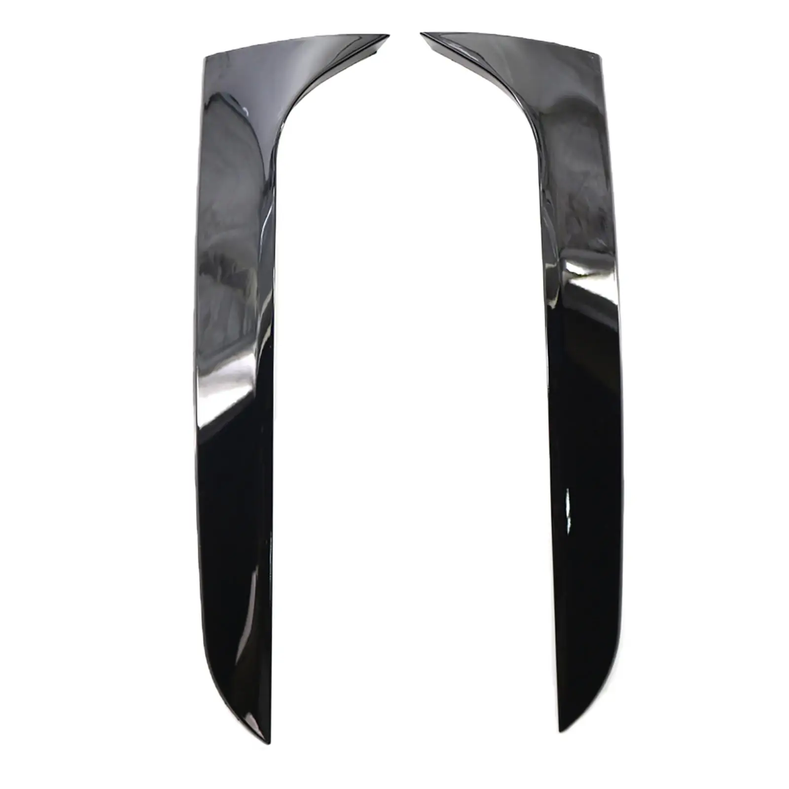 Car Tuning Accessories Rear Window Side Spoiler Stylish Black for Audi A4 B8 Allroad 2009-2016