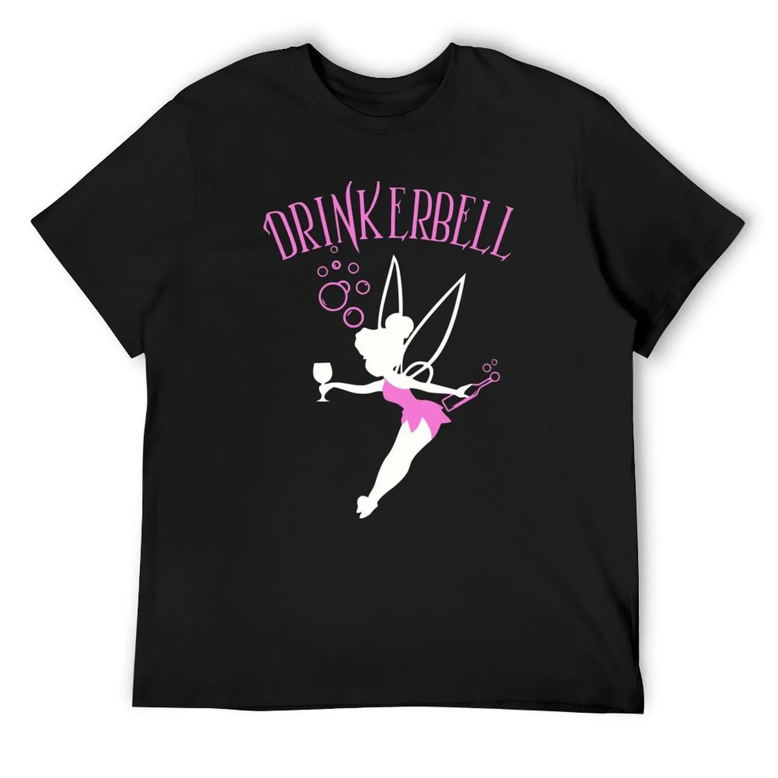 Drinkerbell pink color T-Shirt shirts graphic for a boy custom shirt funny t shirts for men