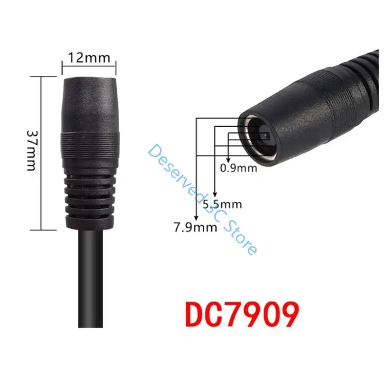 Secure XT60 To DC7909mm Power Cable For Model Aircraft Car Boats And Solar Equipment R9CB
