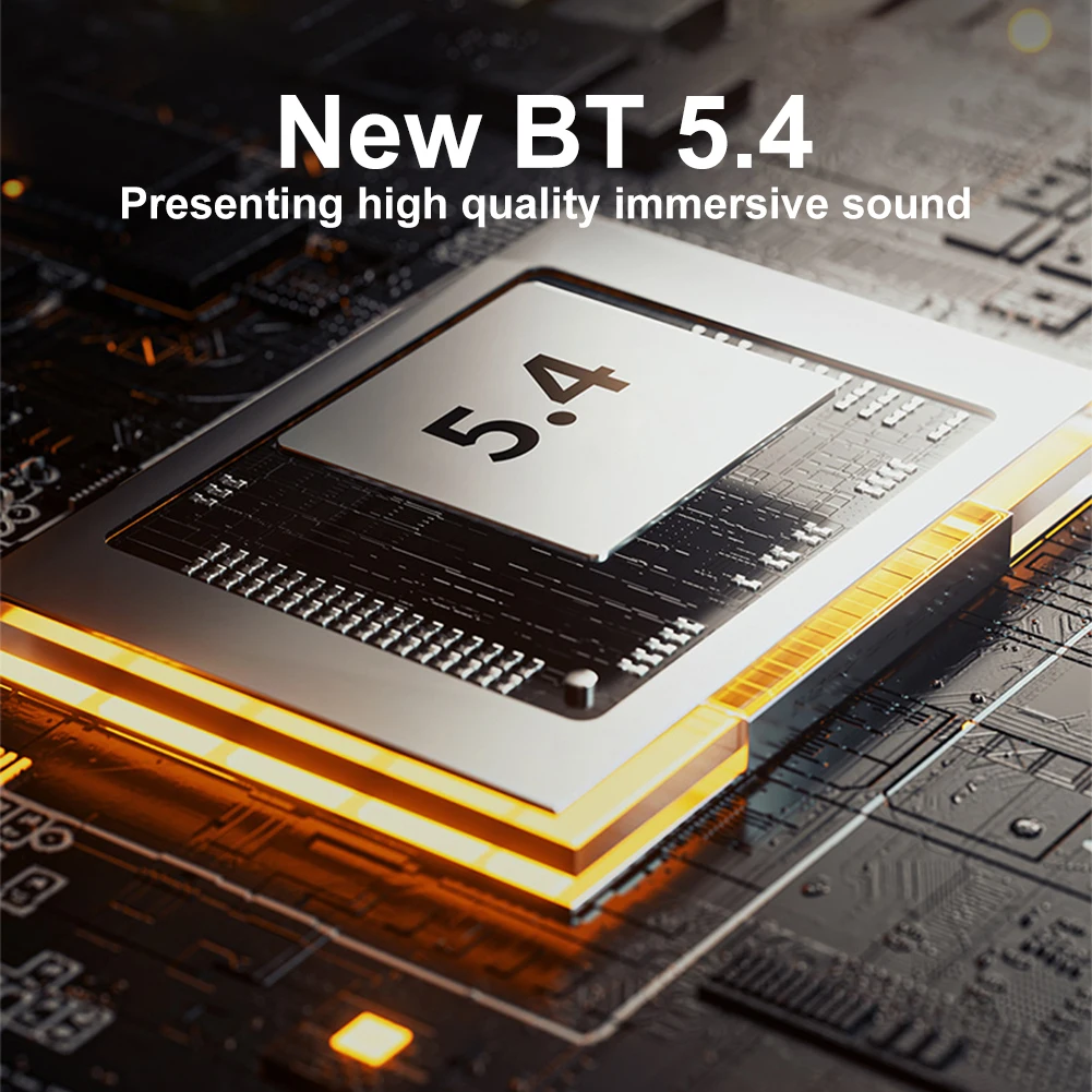 2025 TWS Wireless Earphones Bluetooth 5.4 36 Hours Play Back Sport Earbuds Active Noise Cancellation Headphone with LED Display