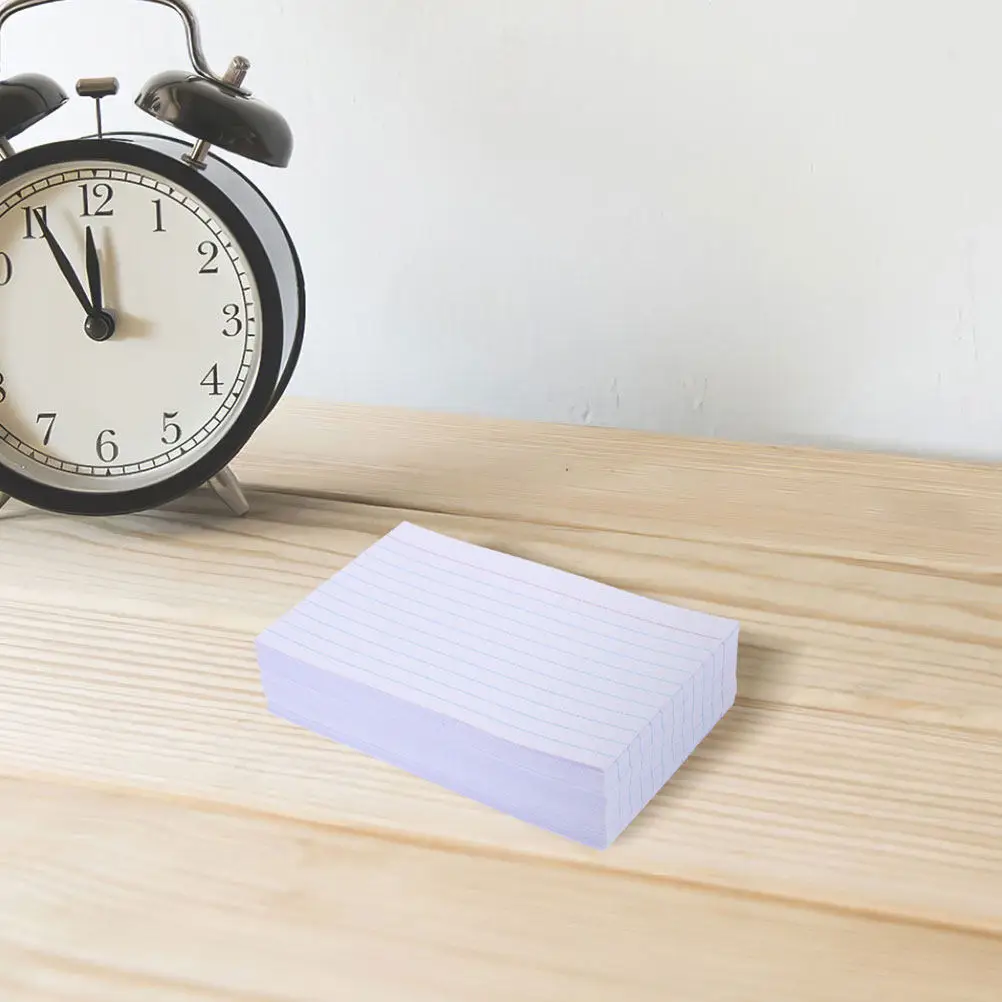 300Sheets Horizontal Lined Memo Pad Thick Paper Portable Note Taking Notebook Business School Office Writing Pad