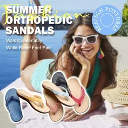 New spring and summer Orthopedic Sandals 2023 beach slippers women's slippers Open Toe sandals light beach men's shoes