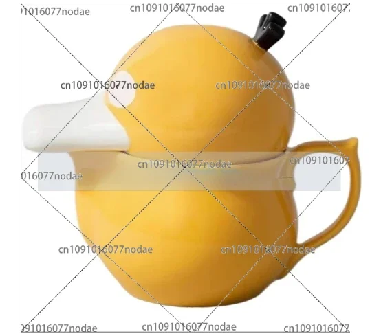 Cute Cartoon Kodak Duck Porcelain Kettle Stupid Teapot