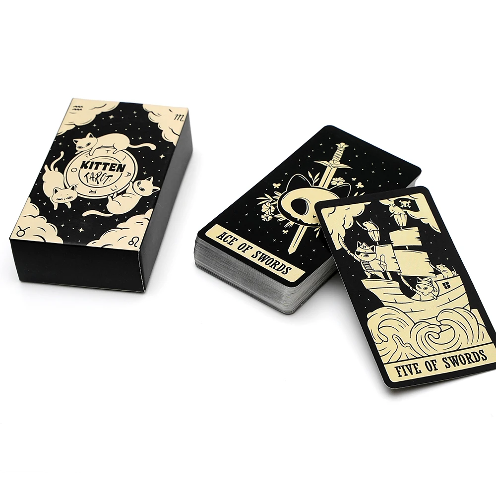 78 قطعة بطاقات سطح السفينة هريرة التارو أوراكل بطاقة مصير العرافة الترفيه الترفيه التجمعات العائلية لعبة ببطاقات ورقية التارو