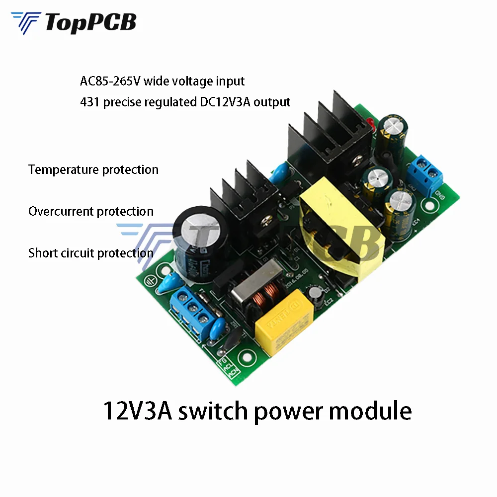 36W 3A AC-DC Step D…