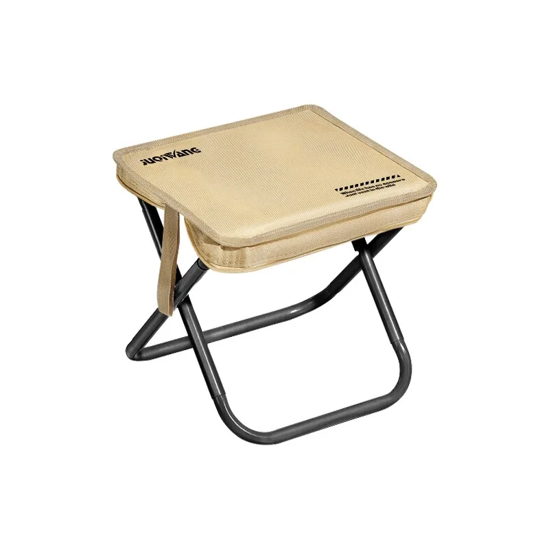 Compact Foldable Stool for Outdoor Camping, Portable Chair, Ultra-Light Fishing Bench, Lightweight Subway Train Seat