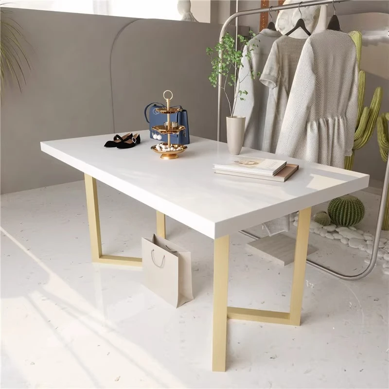 Flowing water platform Nakajima display stand rectangular desk