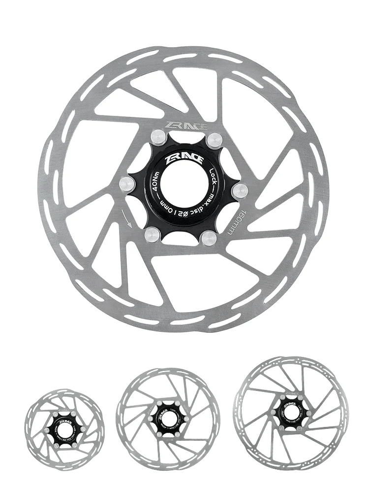 AliExpress ZRACE Center Lock Brake Disc Rotor Strong Heat Dissipation Floating 140/160/180/203, for MTB / Road