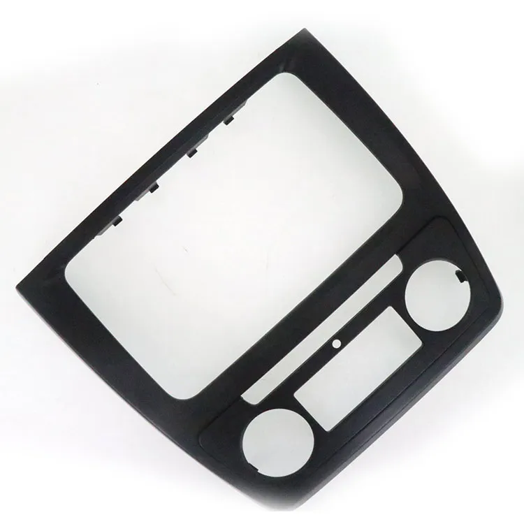 Aksesoris Mobil Kit Instalasi Stereo Panel Fasia Trim Konsol Tengah 2DIN untuk SKODA Yeti 2008-2017