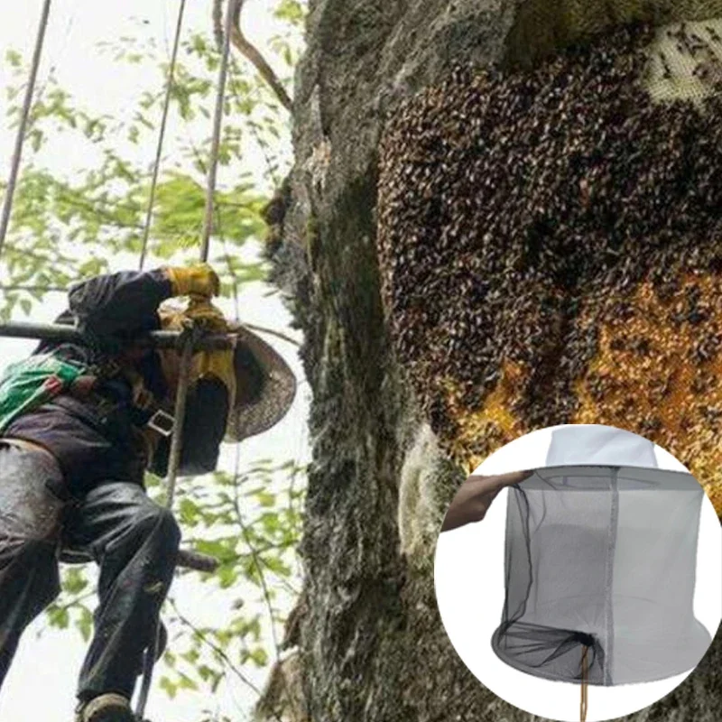 

Multi functional beekeeper hat, multifunctional beekeepers, high-definition, high-quality fabric mesh Conejo