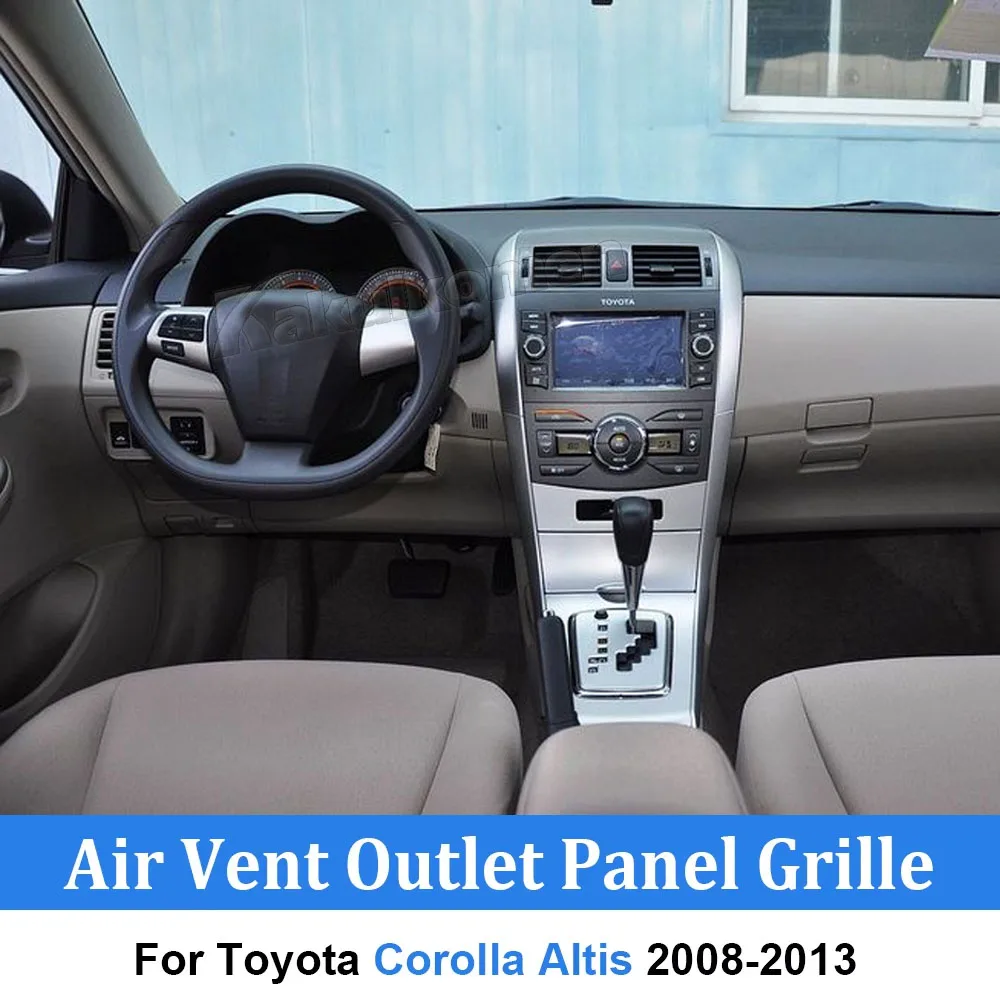 

For Toyota Corolla Altis 2008 2009 2010 2011 2012 2013 Parts Dashboard Instrument Panel Middle Air Outlet Supplies