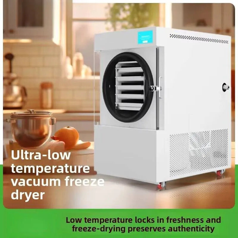 Low Temperature Vacuum Pet Food Dryer Freeze Dry Powder Equipment Household Small Laboratory Fruit And Vegetable