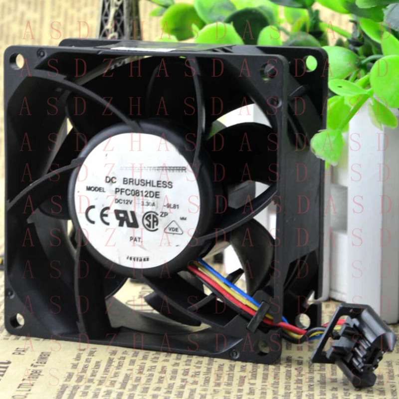 Z for  DELTA PFC0812DE 8CM 12V 3.30A 8038 8cm Industrial Cooling Violent Fan