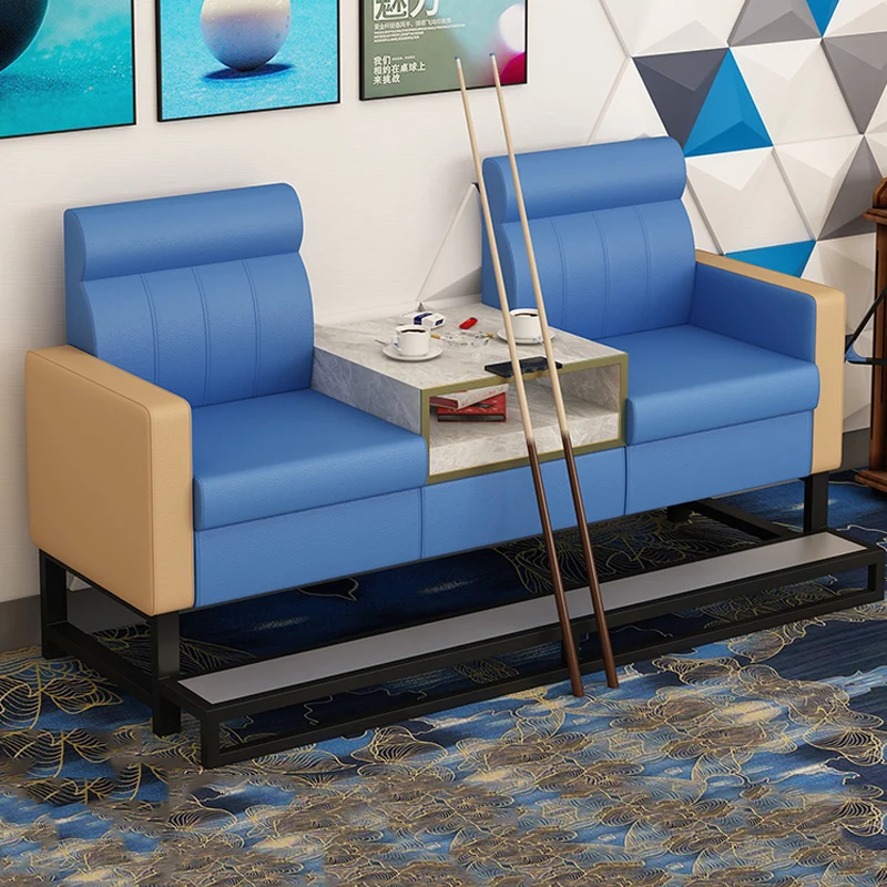 Leisure seat, billiard hall, ball chair, special card seat, coffee table, ball watching sofa stool, light luxury and high-end