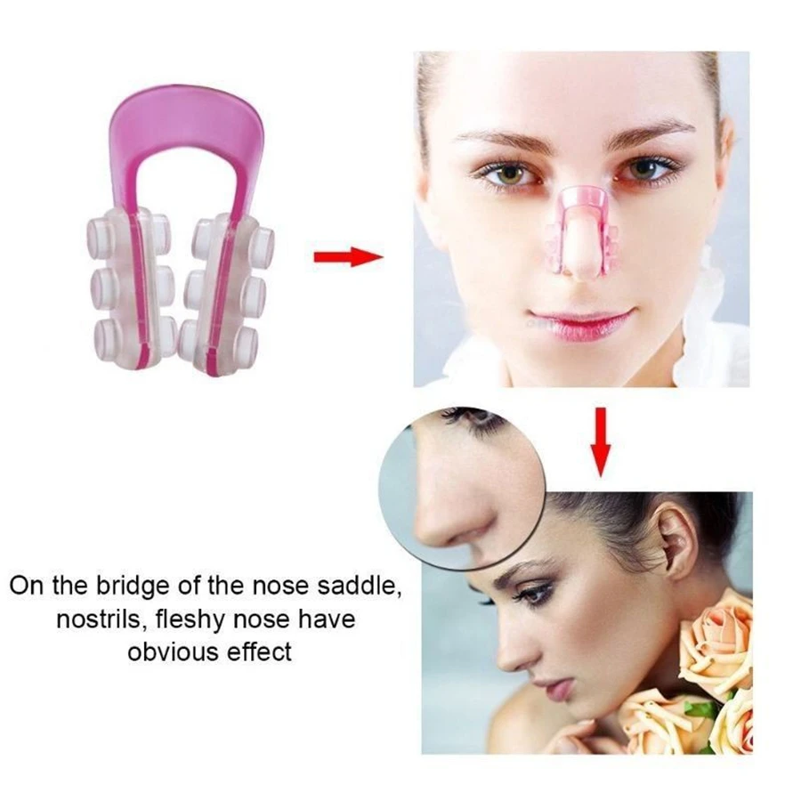 Nose Up Lifting modellante Shaper ortesi Clip naso Clip bellezza naso dimagrante massaggiatore Nose Up Clip raddrizzamento Clip strumento