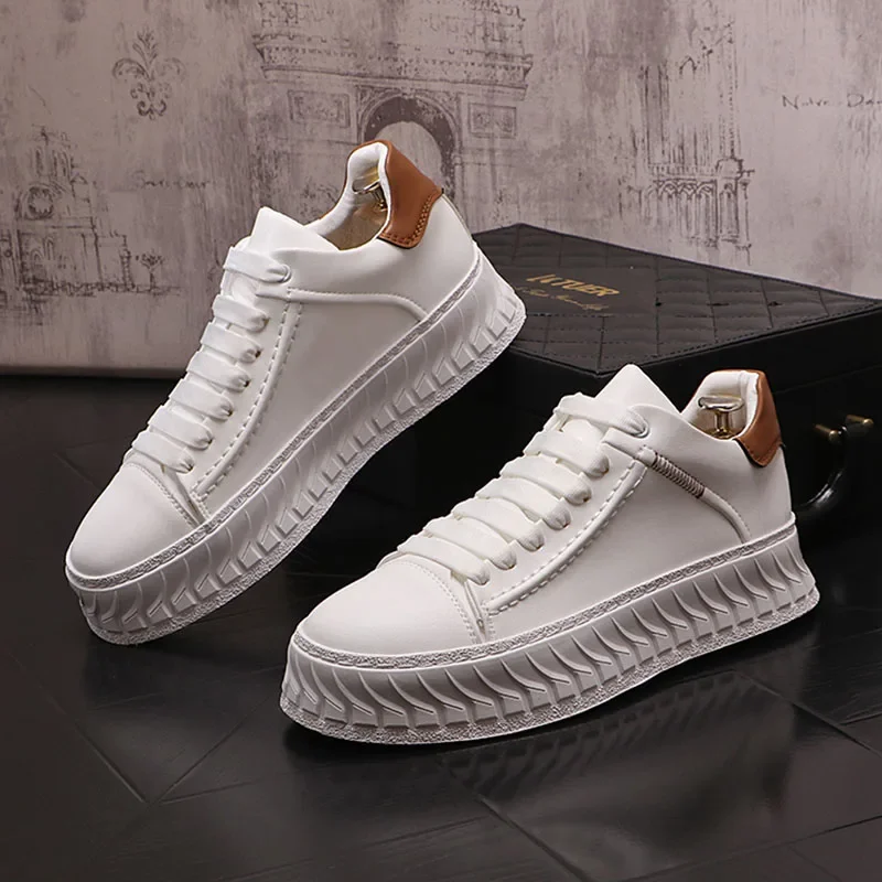 

Mens Shoes Leather Male Men's Men Sneakers Shoes for Men Luxury Designer Platform Men Leather Man Shoes