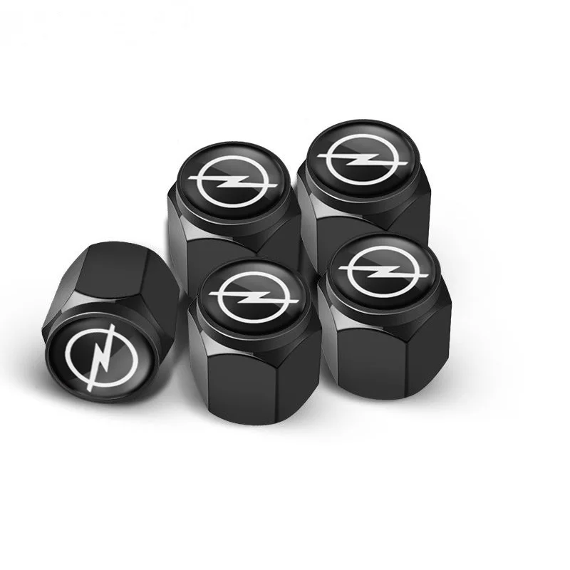 5pcs Car Wheel Tire Air Valve Caps Stem Cover With Brand Accessories For Opel Insignia Astra G J F K Vectra C H Corsa C B Omega