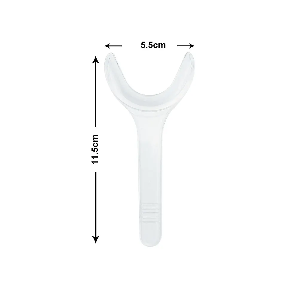 1Pcs T-Shape Transparent Dental Teeth Whitening Lip & Cheek Retractor Opener For Dentist Mouth Opener Oral Expander