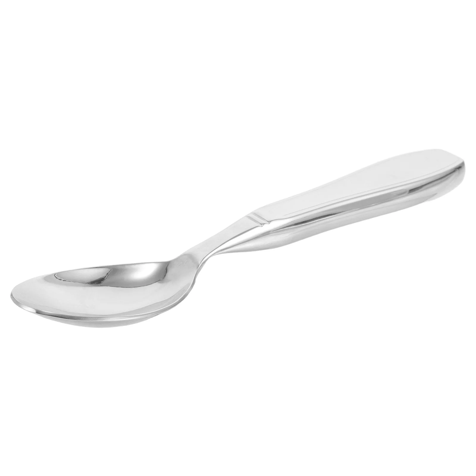 

Adaptive Spoon Weighted Stainless Steel Cutlery Elderly Heavy Duty Antishaking Adaptive Utensils Daily Use Durable Comfortable