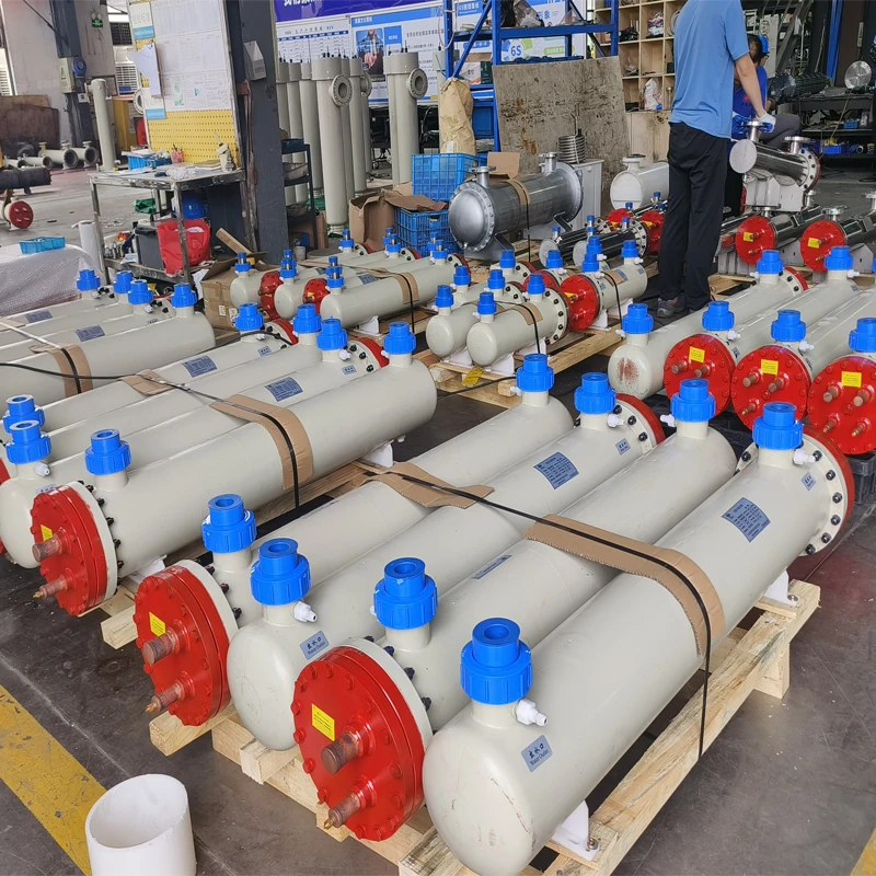 High Efficiency Stainless Steel Evaporator Single Circuit 316 Stainless Steel Evaporators Freon Cooling
