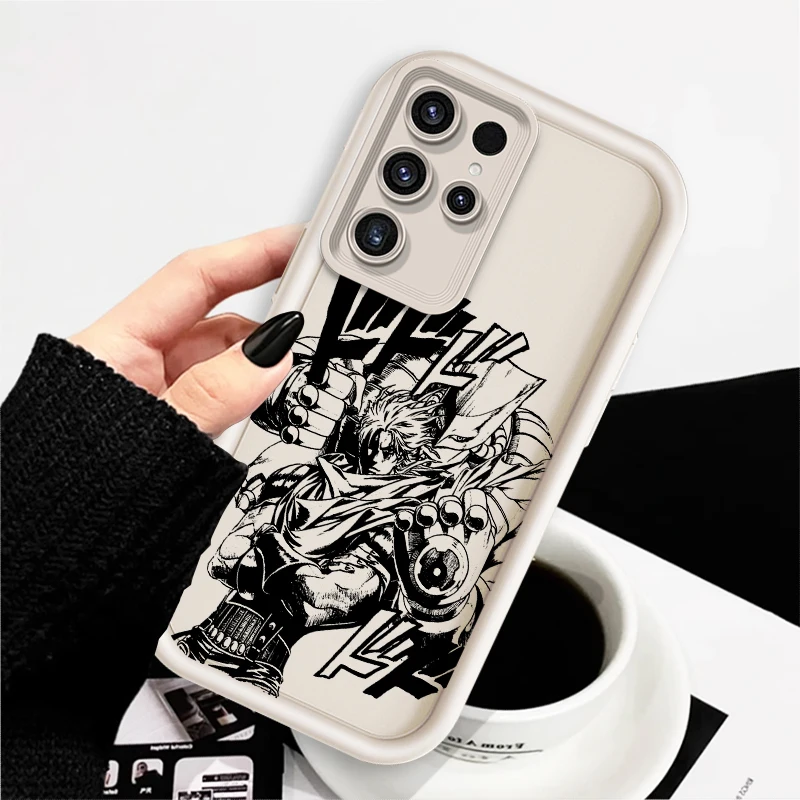 JoJos Bizarre Adventure For Samsung Note 20 S24 S23 S22 S21 S20 Ultra Plus FE A25 A23 A22 A15 A31 5G Eye Ladder Cover