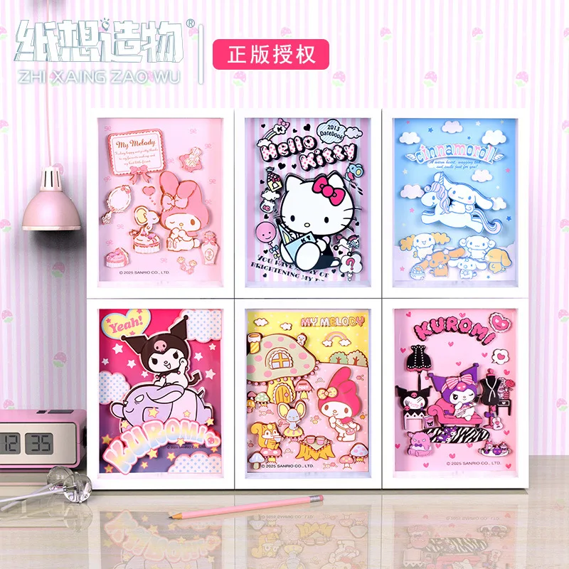 

Милый 3D-пазл Hello Kitty: Стильная интерактивная игрушка для совместного творчества родителей и детей, модный тренд
