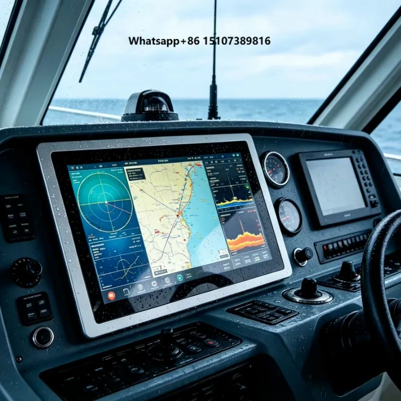 Waterproof Android Windows Industrial Touch Screen Panel PC for Marine Boat Navigation and Fishing Vessel Control System