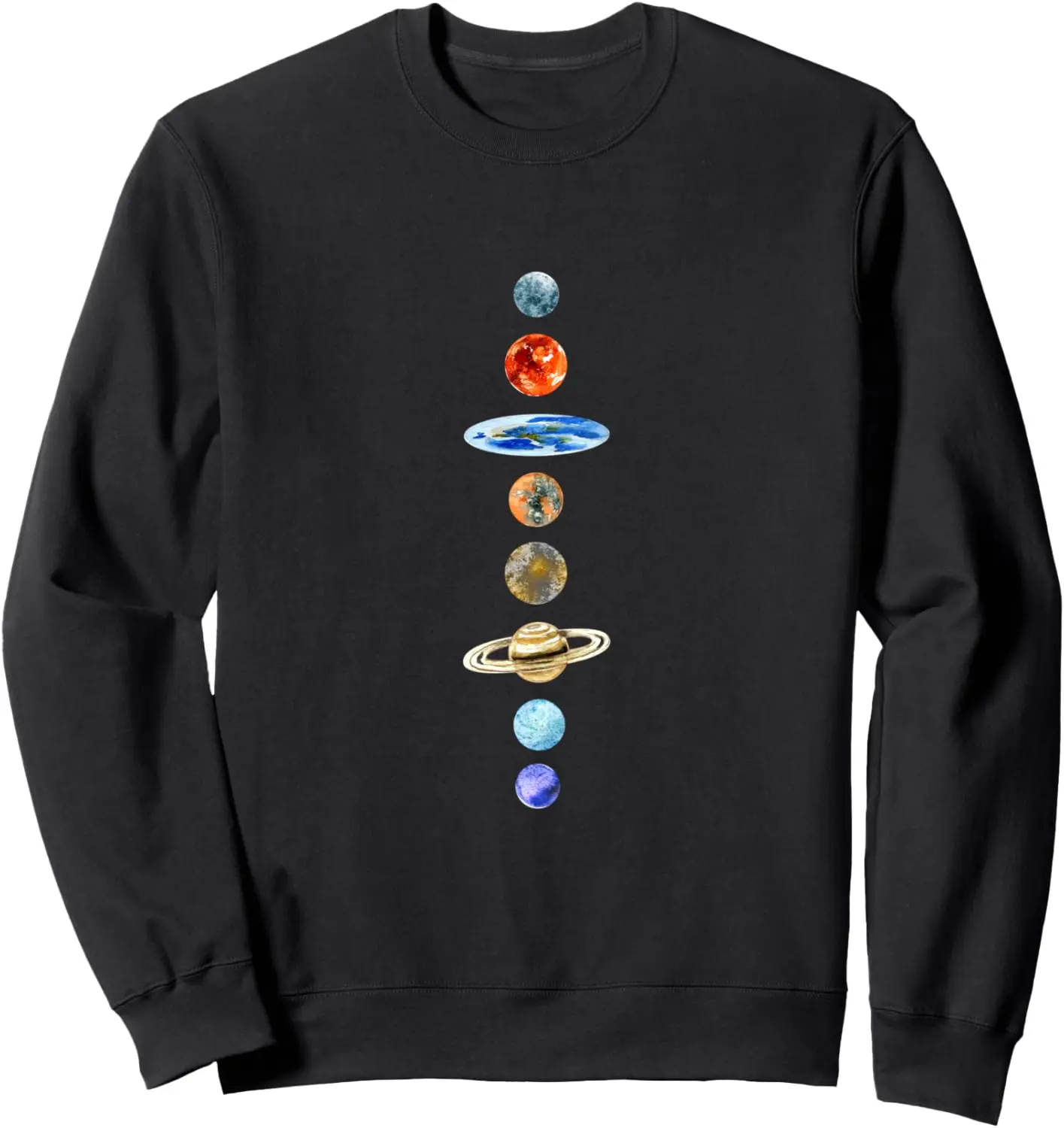 Planets Solar System Universe Space Gift Sweatshirt