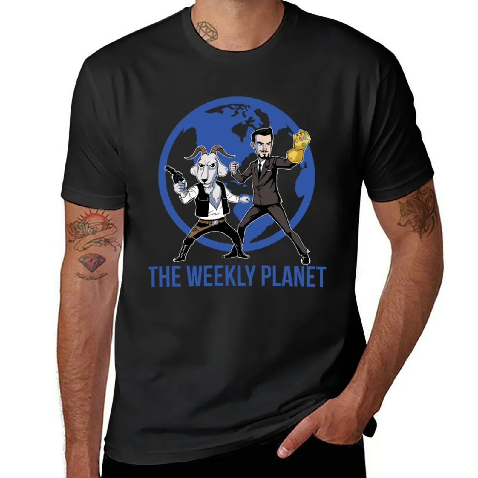 

The Weekly Planet T-Shirt-2400 T-Shirt sports fans plus sizes hippie clothes men clothings