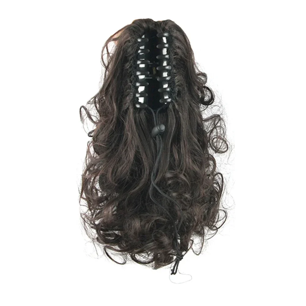 

Curly Hair Claw Ponytails Synthetic Hair Hairpiece Pony Tail Clip In Hair Extensions Headwear Accessories for Women