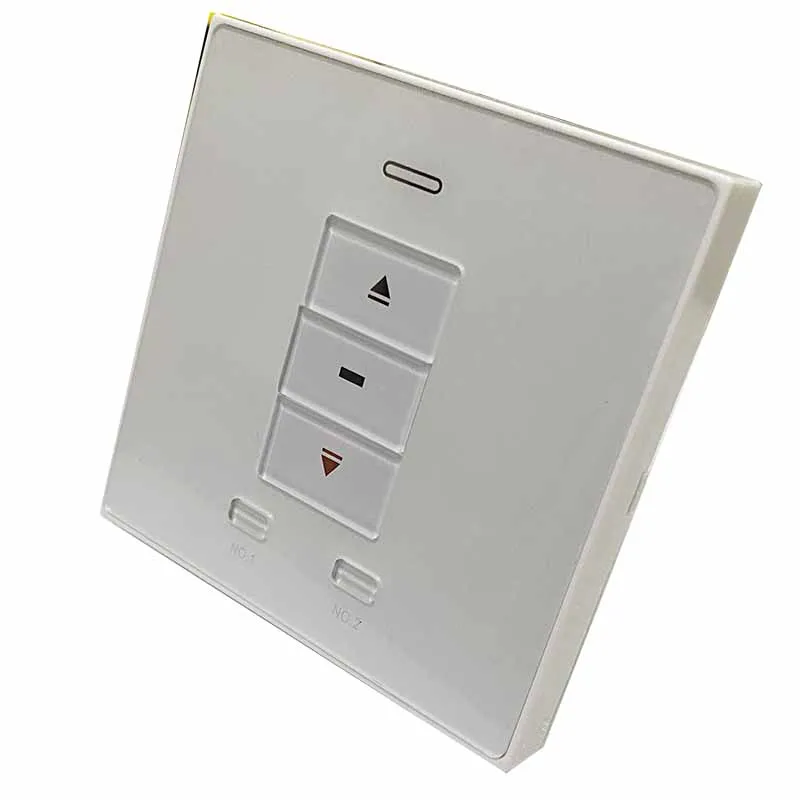 2 Gangs AC to DC24V Operator Controller Transformer Wall Mounted Touch Panel For Home Automation