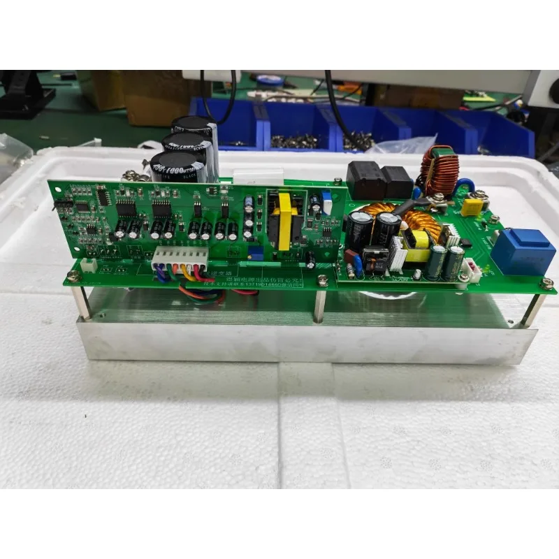 The 400v input pure sine wave inverter made by 300A module has a significantly higher power output