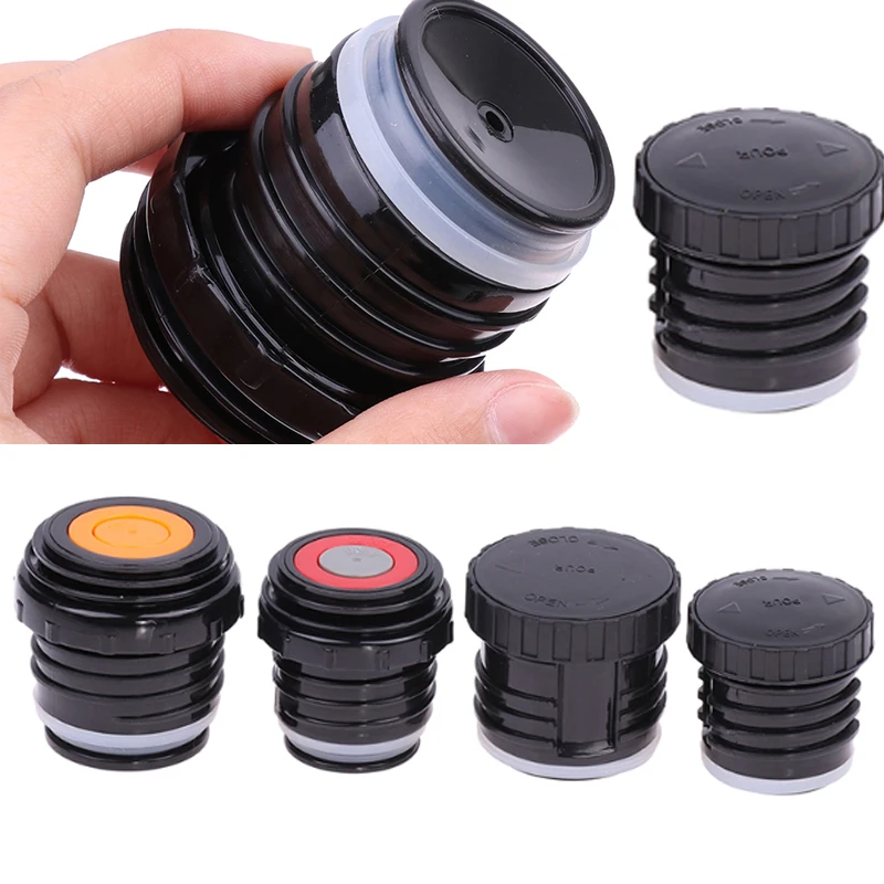 1pc 4 size Vacuum Bottle Cap Thermos Stopper Thermos Bottle Cap Outdoor Travel Cup Cover For Thermos Cup Outlet Bottle Caps