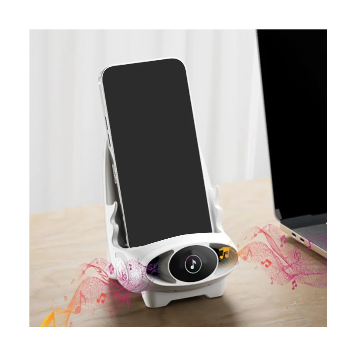 حامل كرسي شاحن لاسلكي حامل هاتف محمول شفط مغناطيسي 15 وات لاسلكي