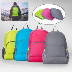 Mochila plegable portátil y ligera para hombre y mujer, bolso de mano ultraligero para exteriores, senderismo, Camping, deporte, escalada, Organizador