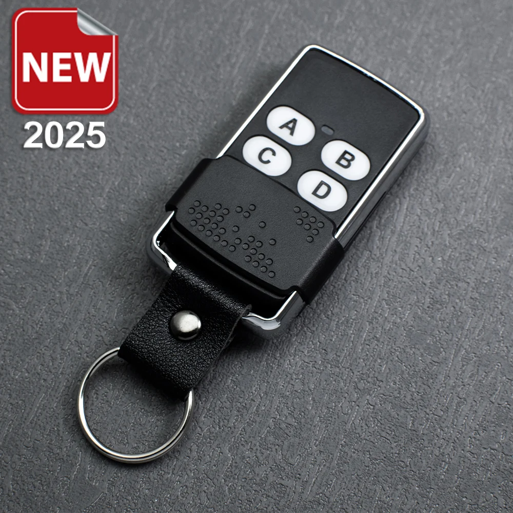 2025 New Universal Garage Door Remote Control 280MHz-868MHz Multi-Frequency Duplicator Clone 433.92MHz Rolling Code Gate Key Fob