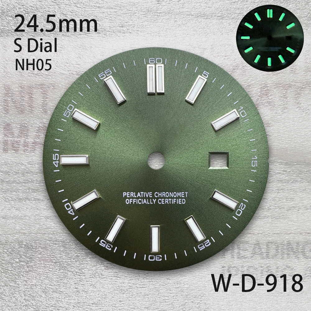 28.5/24.5/29/29.5/32.5 مللي متر S/GS شعار روما الطلب صالح NH35/NH05/NH36/VK63 حركة السيدات ساعة أشعة الشمس تعديل الملحقات