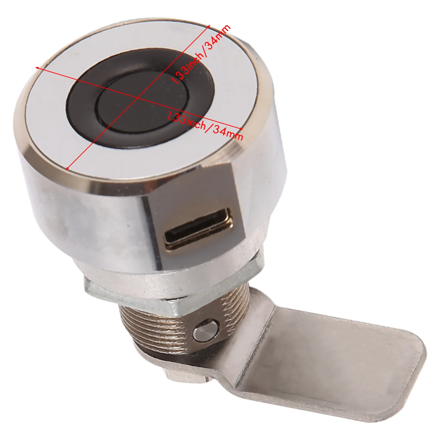 Venda quente inteligente bloqueio de gaveta de impressão digital metal móveis arquivo armário sapato caixa carta bloqueio seguro bloqueio de gaveta de impressão digital