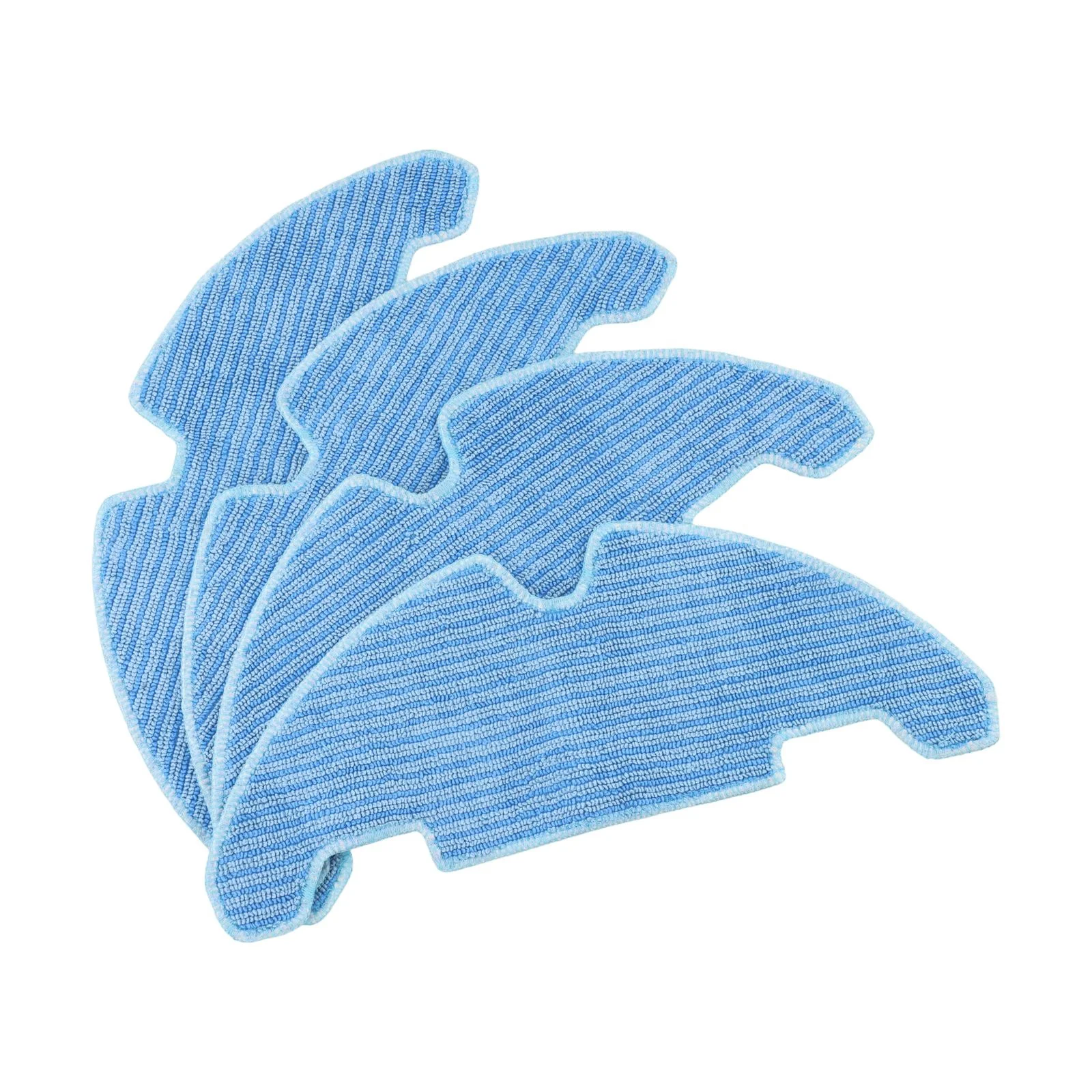 4/10 Pieces Replacement for Mop Pads for Lefant M330 Pro Robot Vacuum Cleaner Compatible Microfiber Cloths for Hard Floor Care