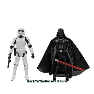 Hasbro Star Wars Darth Vader Dark Trooper Stormtrooper Koleksi Figur Aksi Anime 10cm Model Mainan Mini untuk Hadiah Anak-anak 10 minifigures lego stormtrooper dengan penjualan terbaik - №