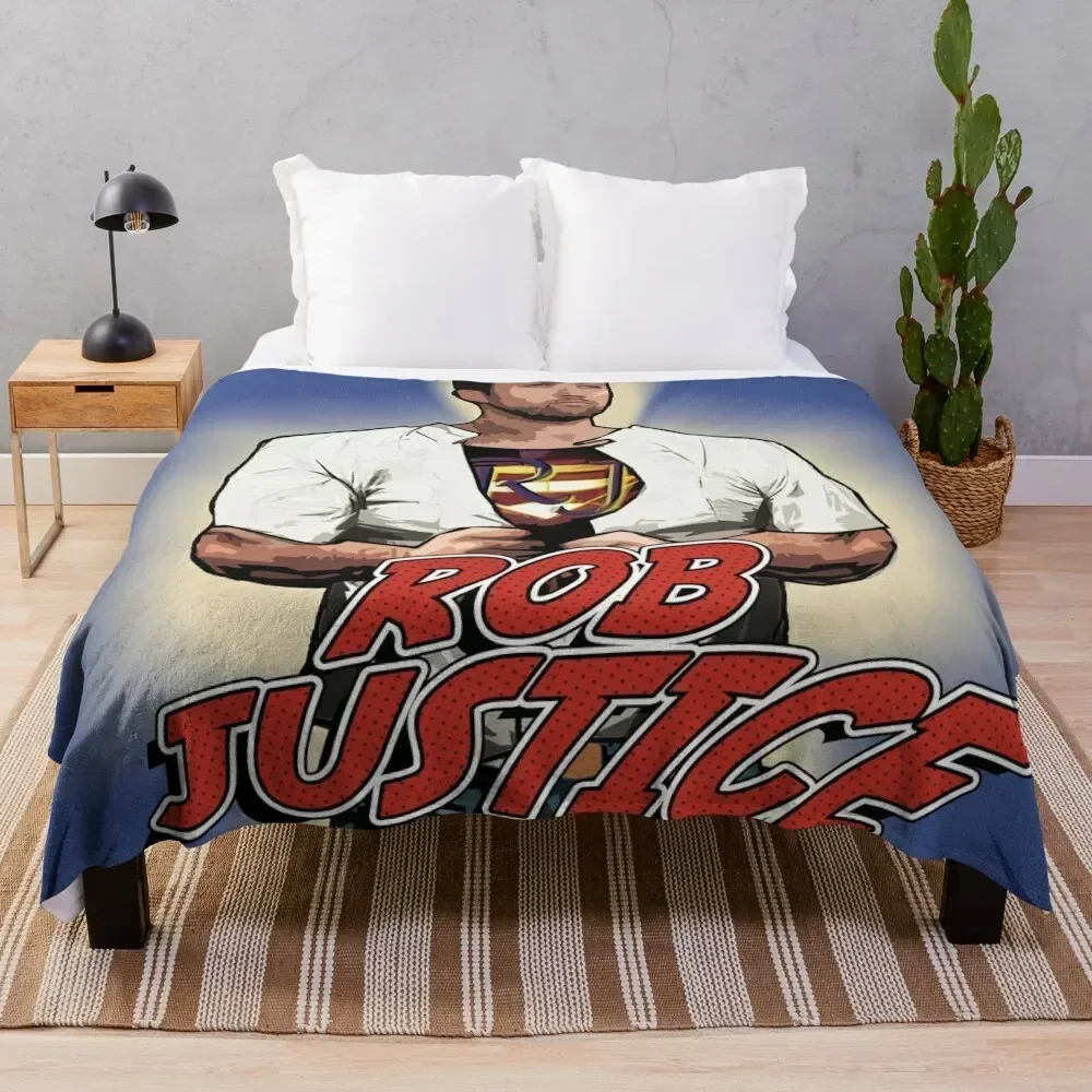 

Rob Justice! Throw Blanket Weighted heavy to sleep Beach Luxury Thicken Blankets