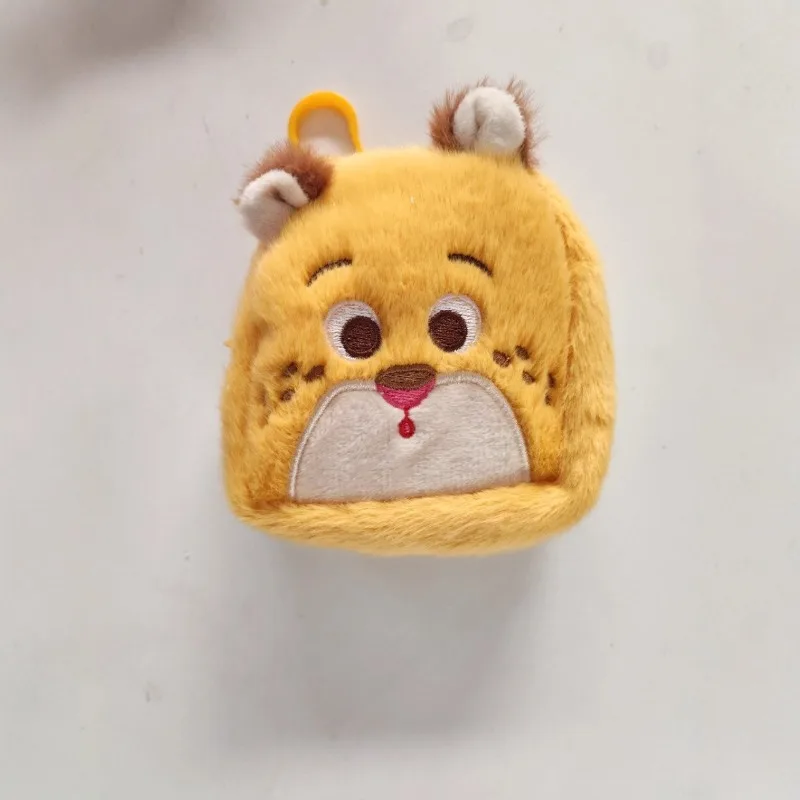 Nuevo Zootopia 2 monedero de felpa llavero conejo Judy Fox Nick muñeca mochila colgante lindo personaje de dibujos animados juguete para regalo para niños