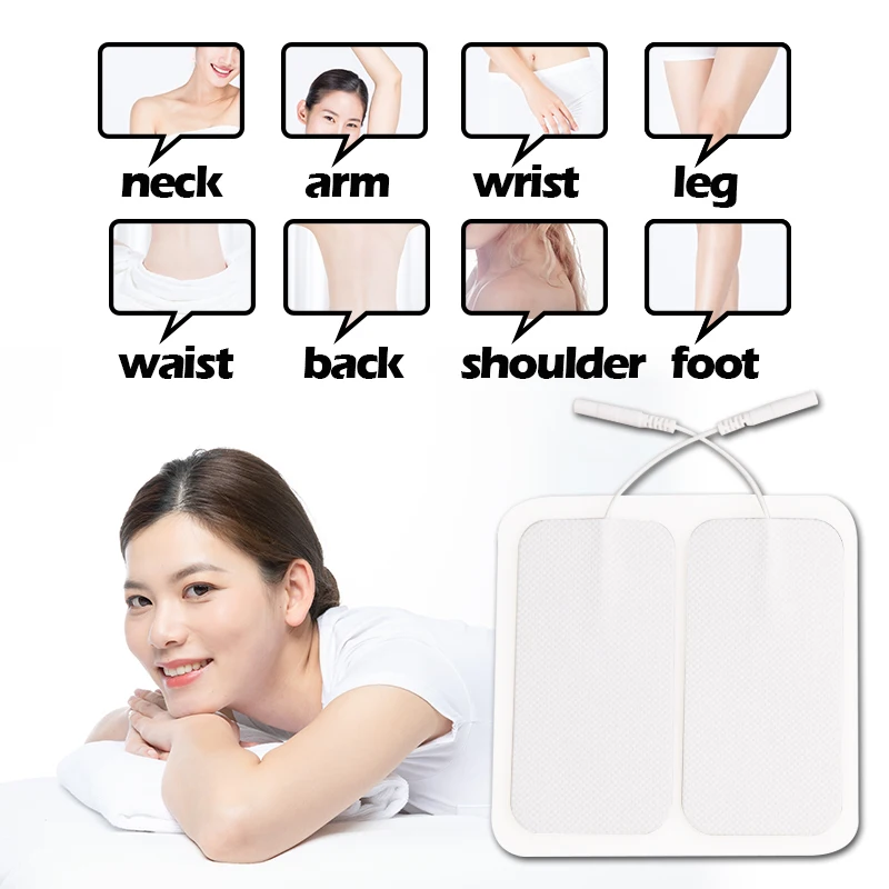 20/50Pcs 9*5cm Self-adhesive Electrode Pads Patch Massage Gel Sticker for Tens Body Massager Pulse Muscle Stimulator Acupuncture