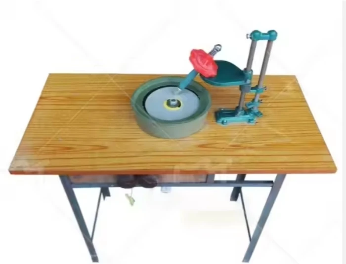 Equipment Octagonal jade engraving gem angle flat cutting machine with core motor components