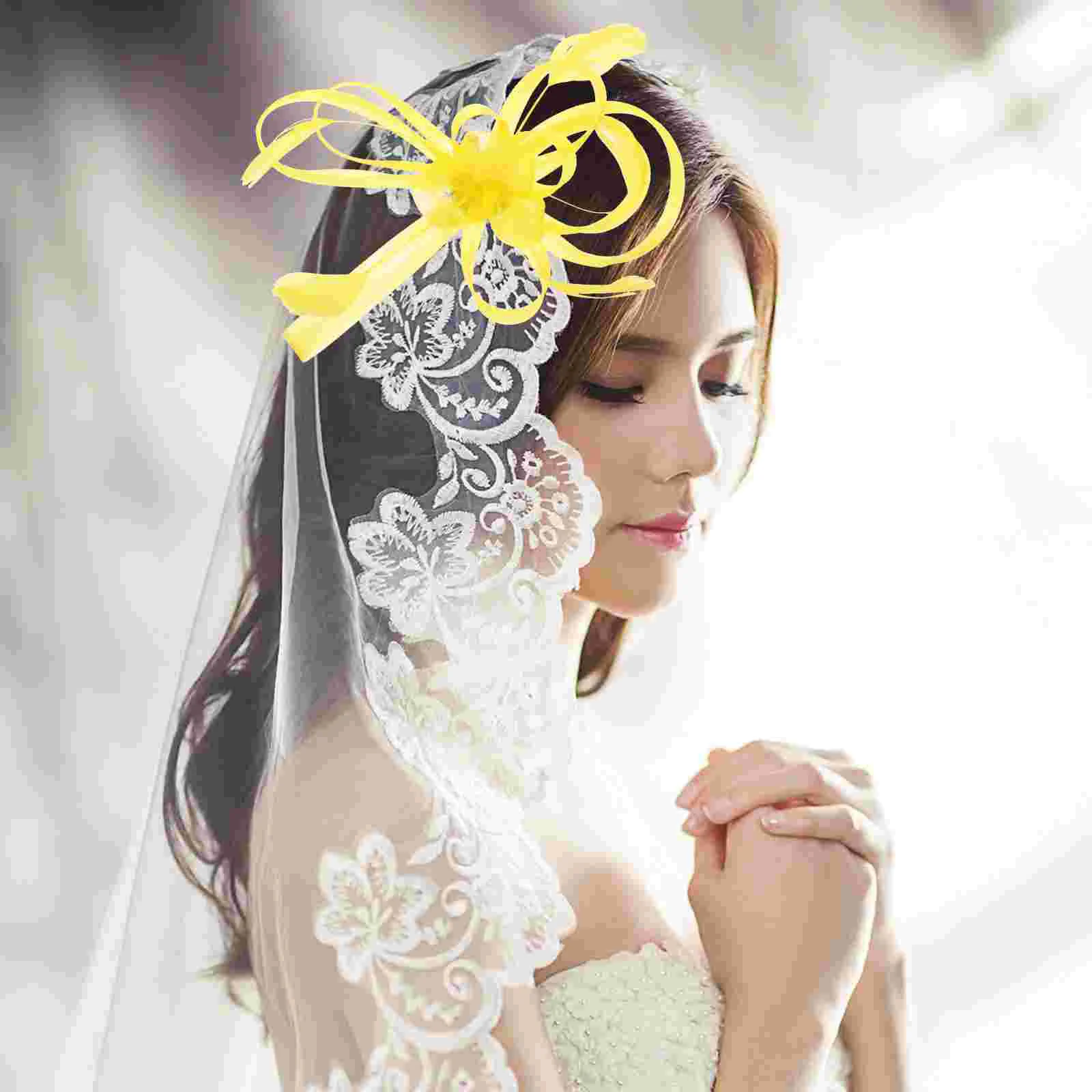 Hair Clip Bridal Fascinator Wedding Ceremony Decorations for Pin Dragonfly Hairpin